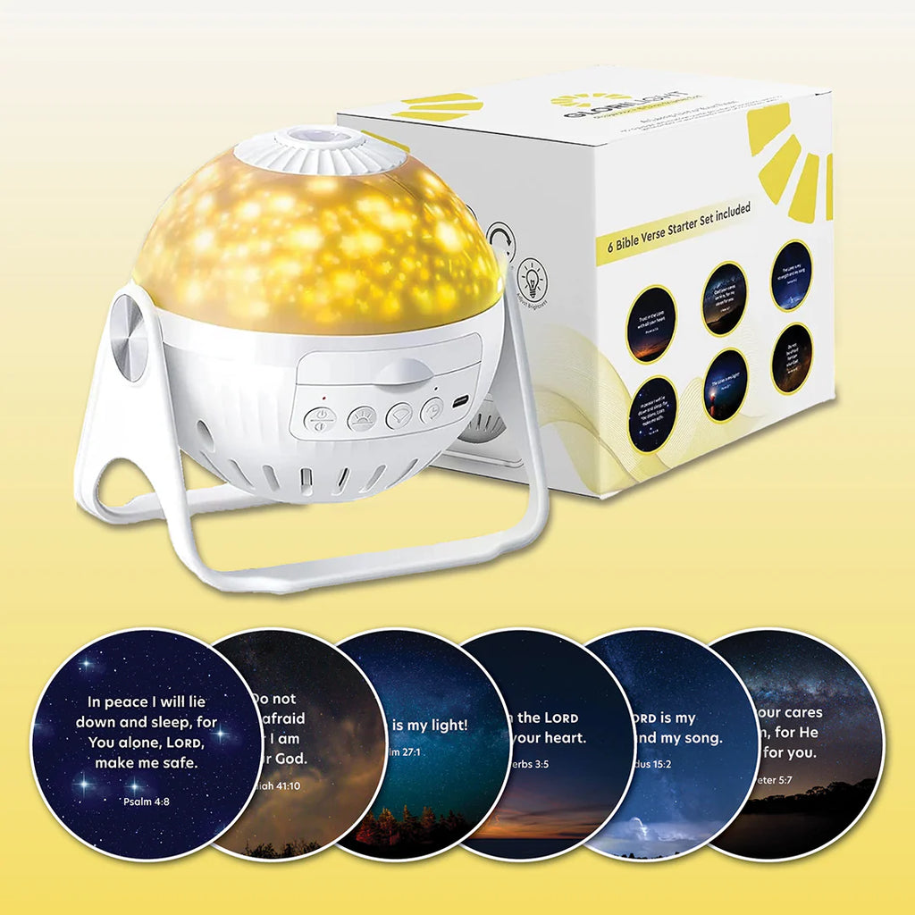 Starter Kit | Projector + 6 Bible Verse Discs