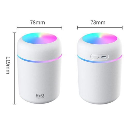 Humidificador Portátil Difusor de Aceites Esenciales para Coche y Hogar